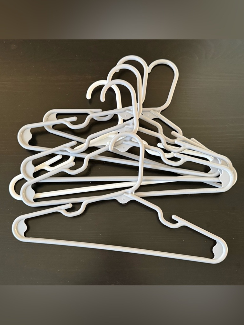 Child Sized Assorted Reinforced Plastic Hangers
